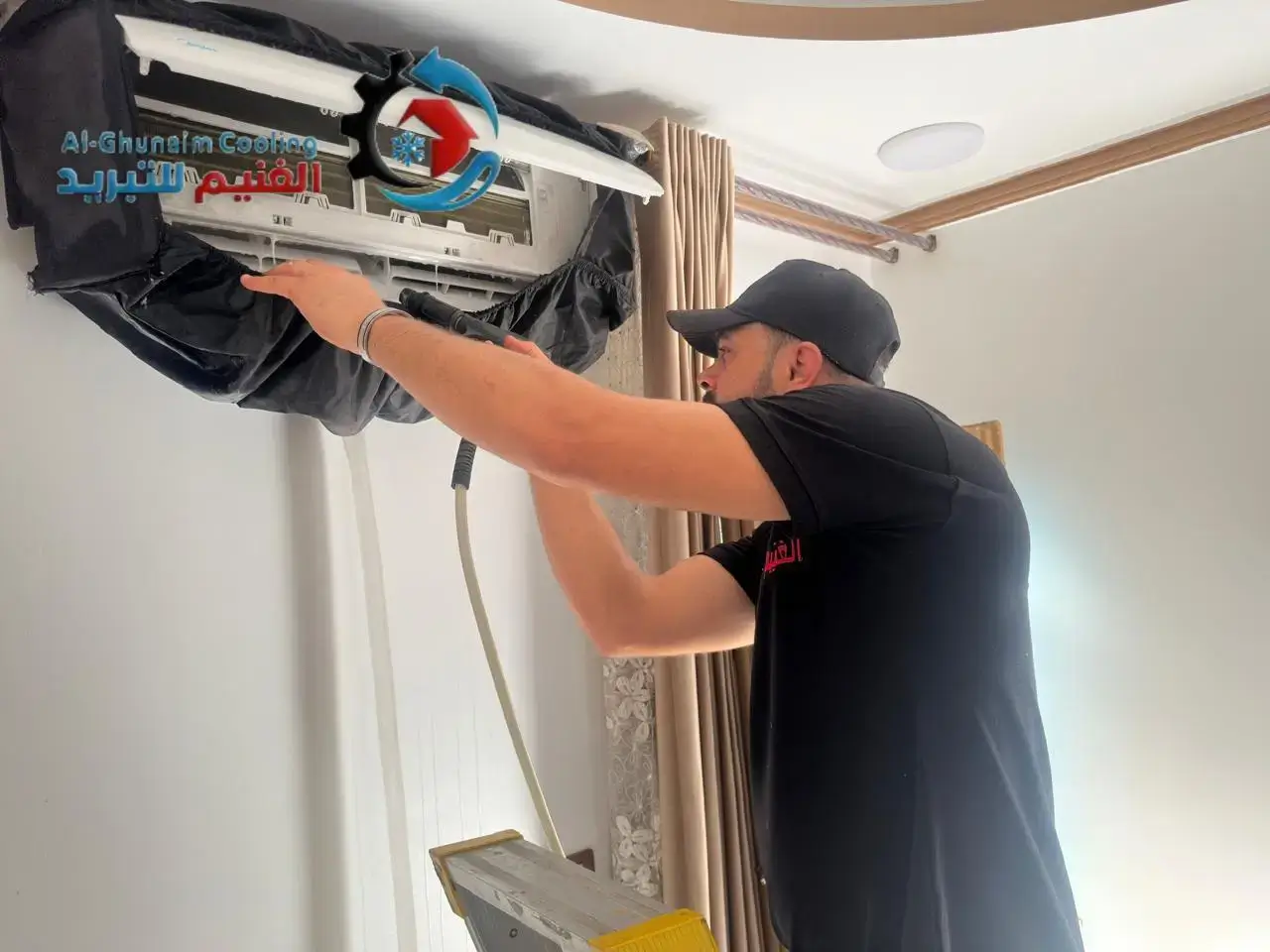 تنظيف مكيفات أحد رفيدة