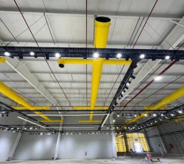 تركيب دكت التكييف الدائري بابها