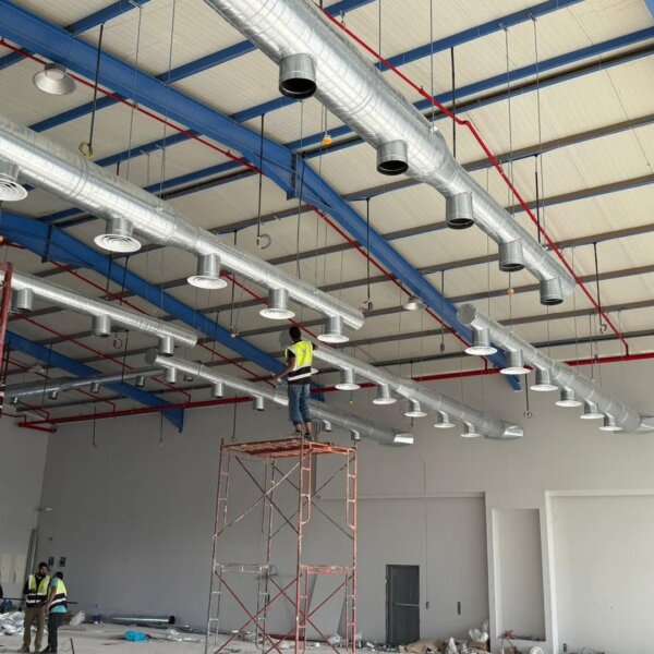 تركيب دكت التكييف المركزي أحد رفيدة